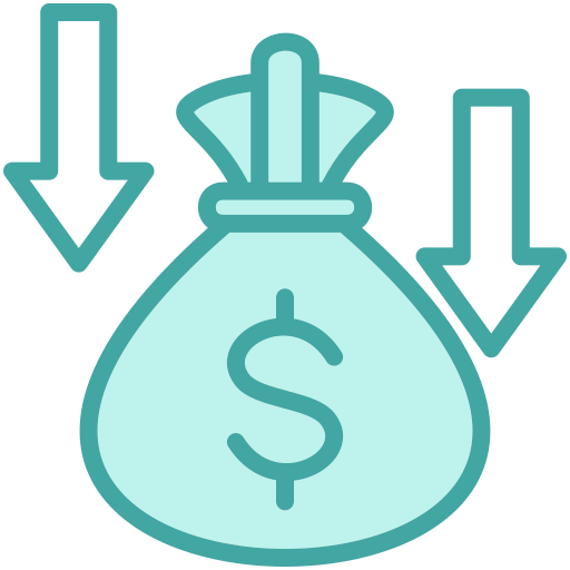 Cost Reduction Benefit Icon